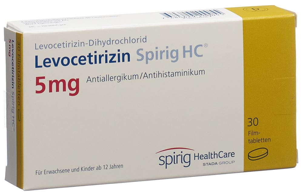 LEVOCETIRIZINE Spirig HC 5 mg