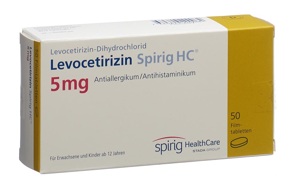 LEVOCETIRIZINE Spirig HC 5 mg