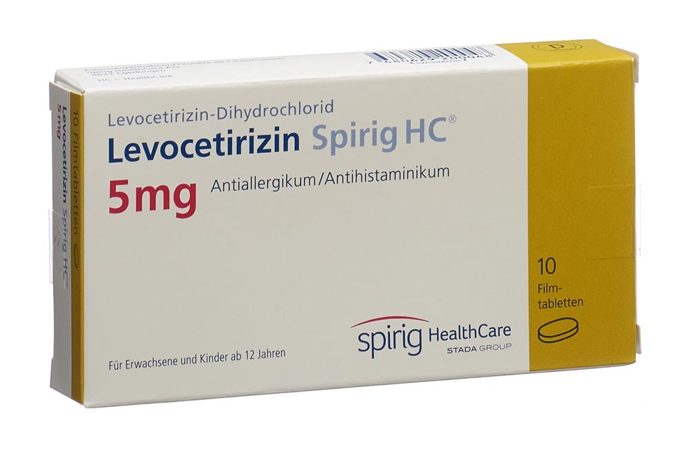 LEVOCETIRIZINE Spirig HC 5 mg