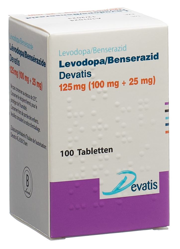 LEVODOPA/BENSERAZIDE Devatis 125 mg