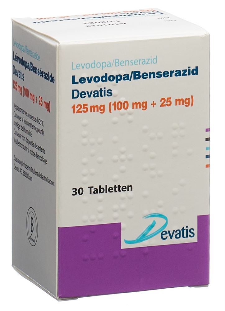 LEVODOPA/BENSERAZIDE Devatis 125 mg