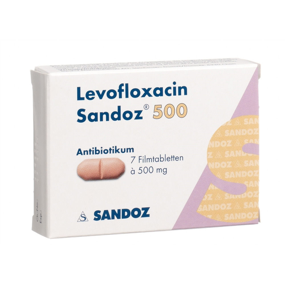 LEVOFLOXACINE Sandoz 500 mg, Hauptbild