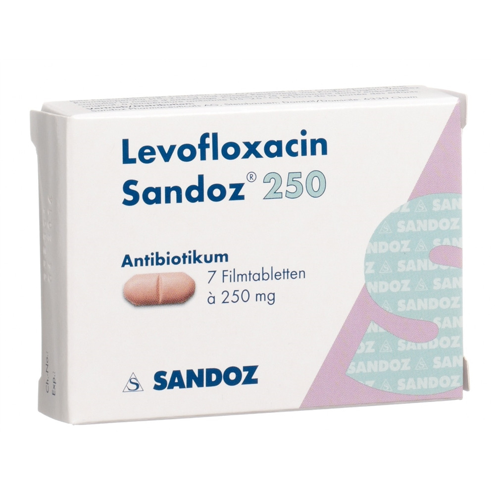 LEVOFLOXACINE Sandoz 250 mg, image principale