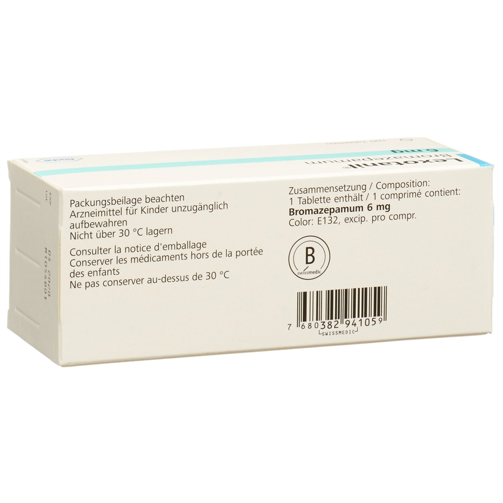 LEXOTANIL Tabl 6 mg Blist 100 Stk, Bild 2 von 2