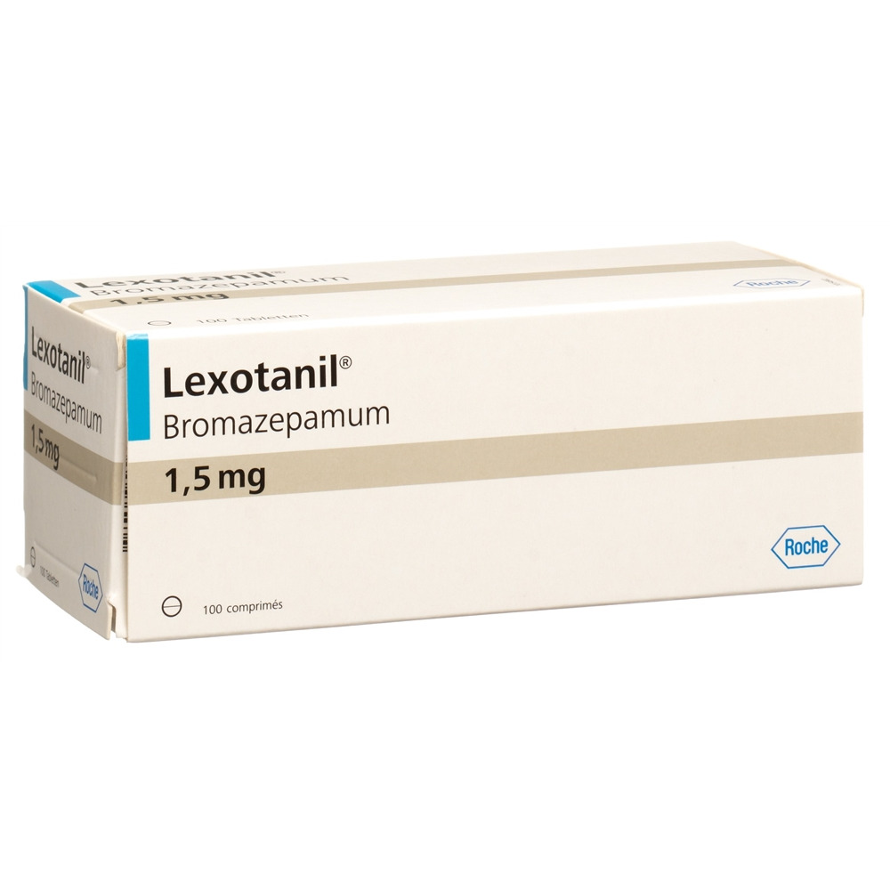 LEXOTANIL cpr 1.5 mg blist 100 pce, image 2 sur 2