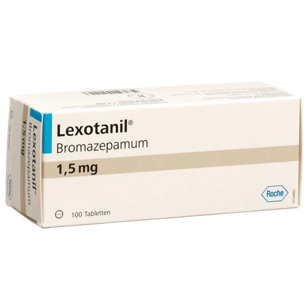 LEXOTANIL cpr 1.5 mg blist 100 pce, image principale