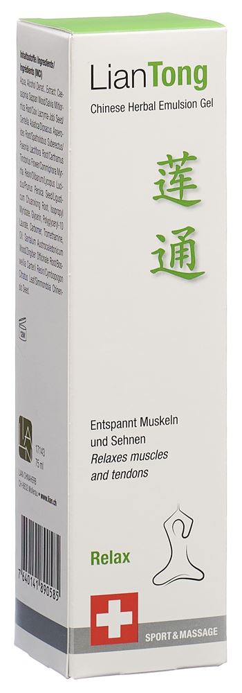 LIANTONG Chinese Herbal Emulsion Gel, Hauptbild