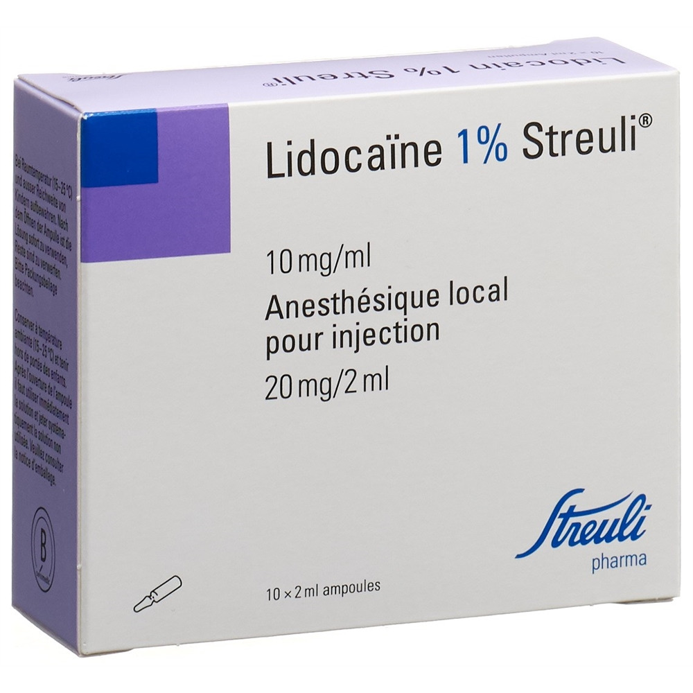 LIDOCAINE 1% 20 mg/2ml, Bild 2 von 2