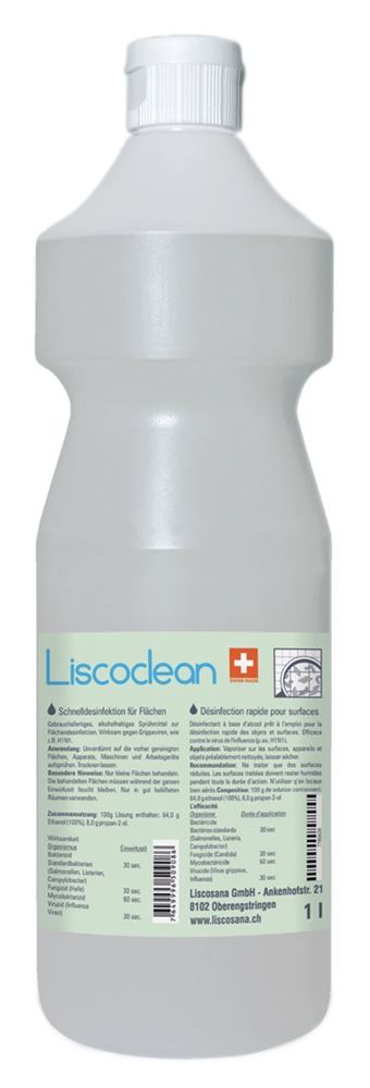 LISCOCLEAN désinfectant surface