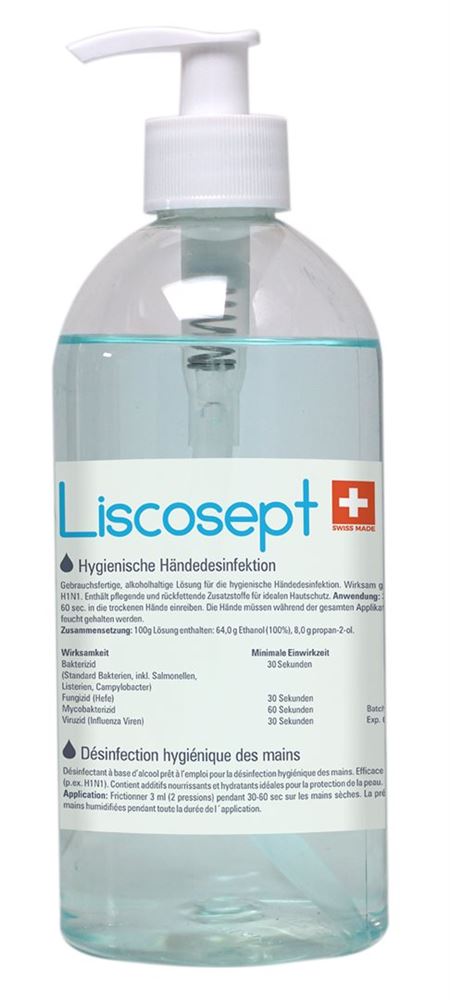 Liscosept désinfectant des mains