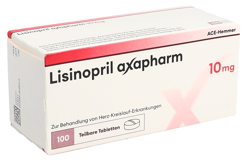 LISINOPRIL axapharm 10 mg, Hauptbild