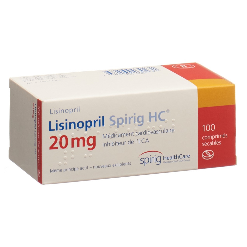 LISINOPRIL Spirig HC 20 mg, Bild 2 von 2