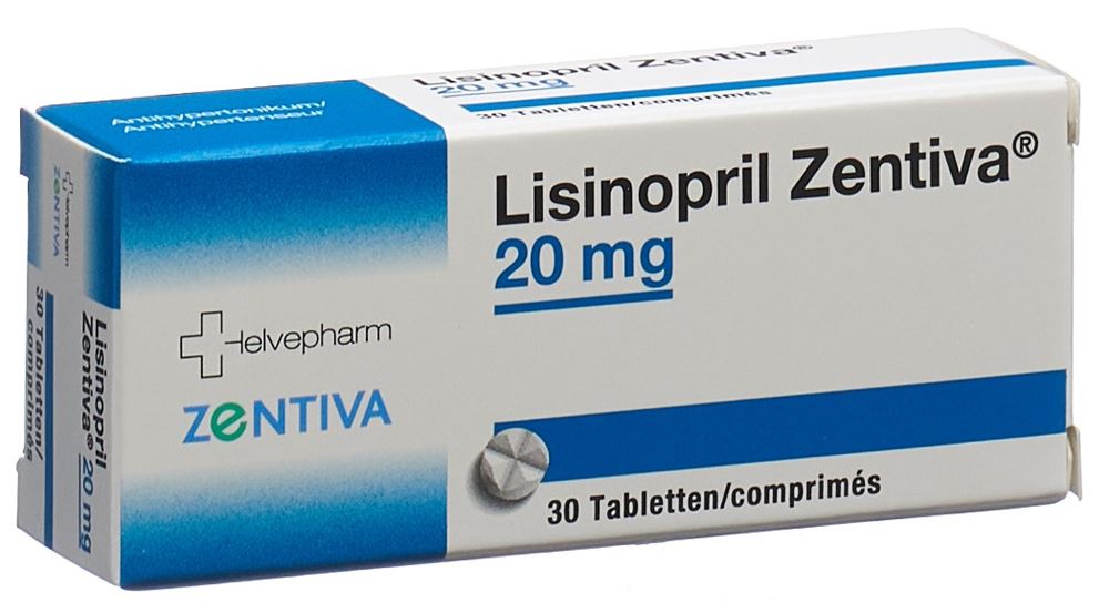 LISINOPRIL Zentiva 20 mg, image principale