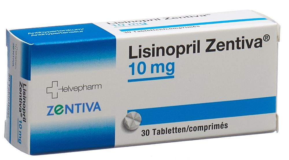 Lisinopril Zentiva Zentiva 10 mg, Hauptbild