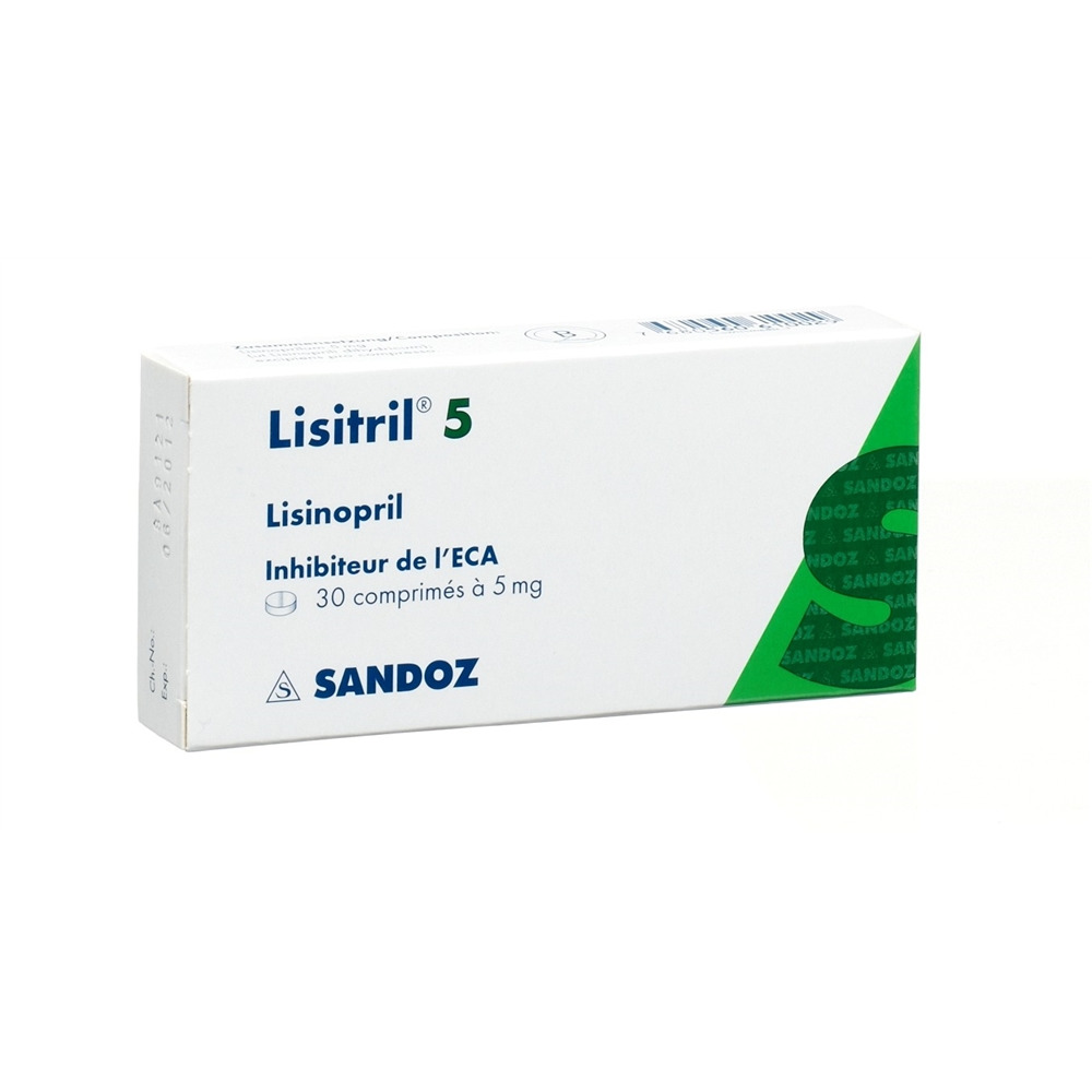 Lisitril Tabl 5 mg Blist 30 Stk, Bild 2 von 2