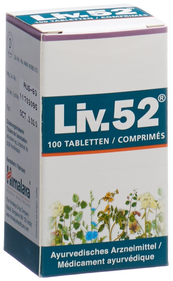 LIV 52 cpr bte 100 pce, image principale