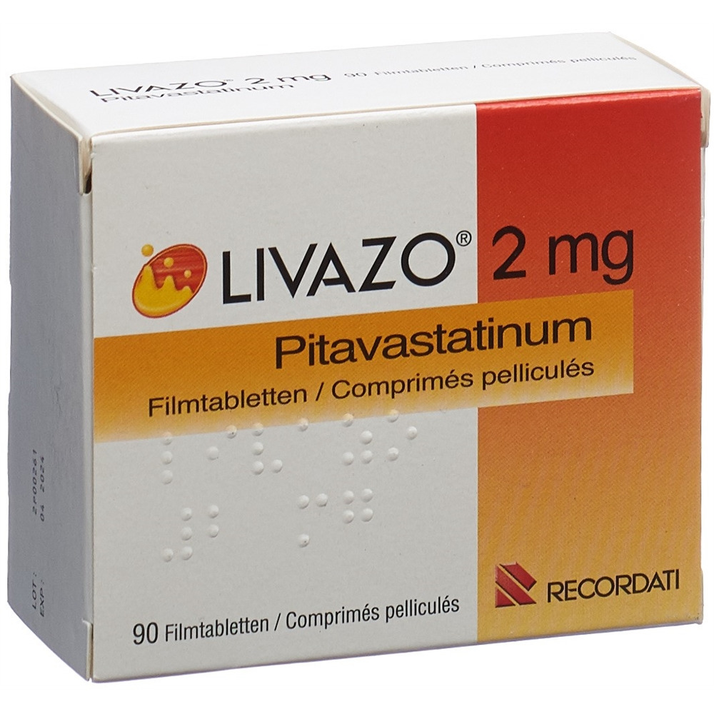 LIVAZO Filmtabl 2 mg Blist 90 Stk, Hauptbild LIVAZO Filmtabl 2 mg Blist 90 Stk, Hauptbild