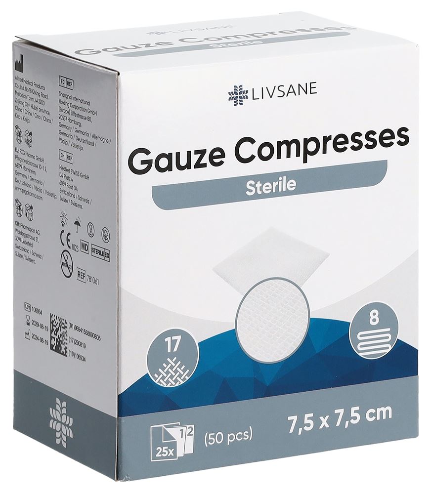 LIVSANE compresse de gaze