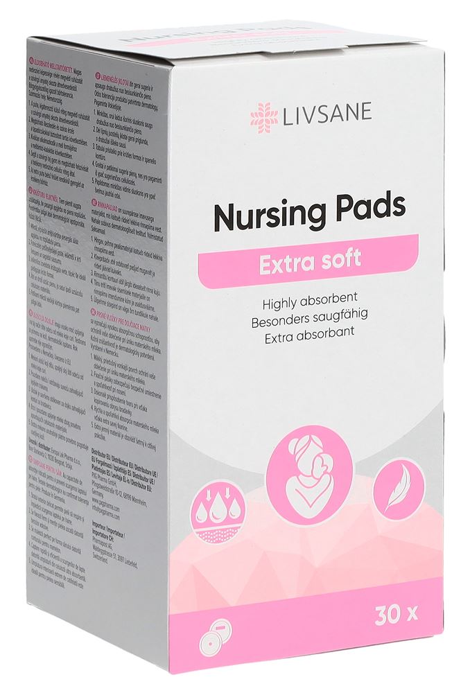 LIVSANE Coussinets d'allaitement