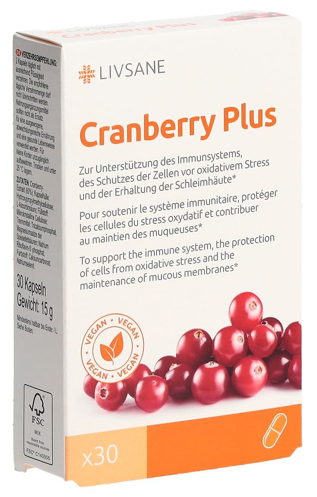 LIVSANE Cranberry Plus