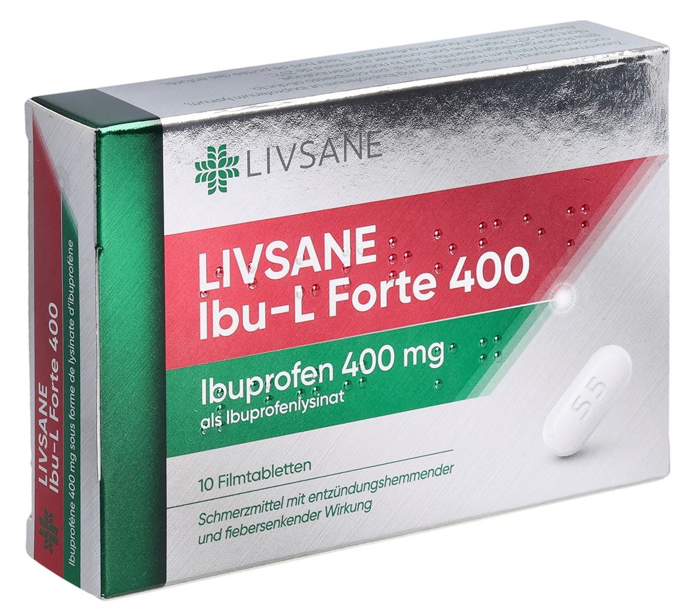 LIVSANE Ibu-L Forte 400 mg