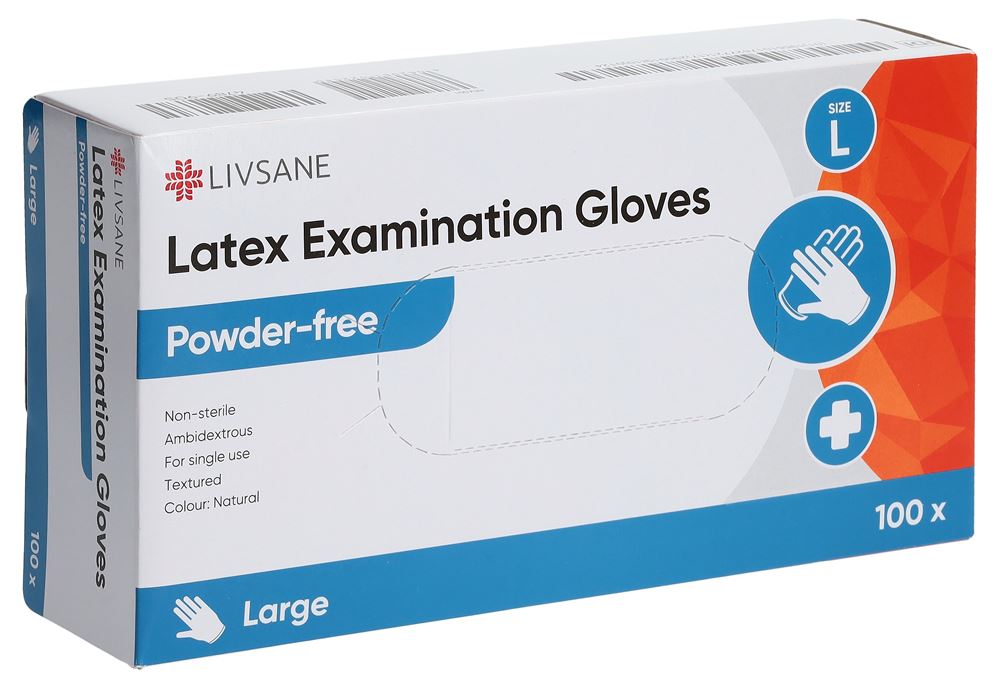 LIVSANE Latex-Untersuchungshandschuhe
