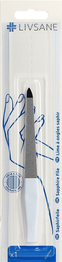 LIVSANE Lime à ongles saphir
