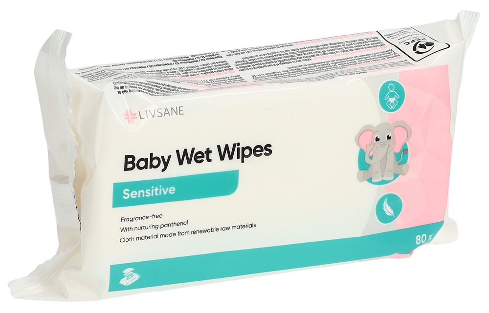 LIVSANE Lingettes bébé