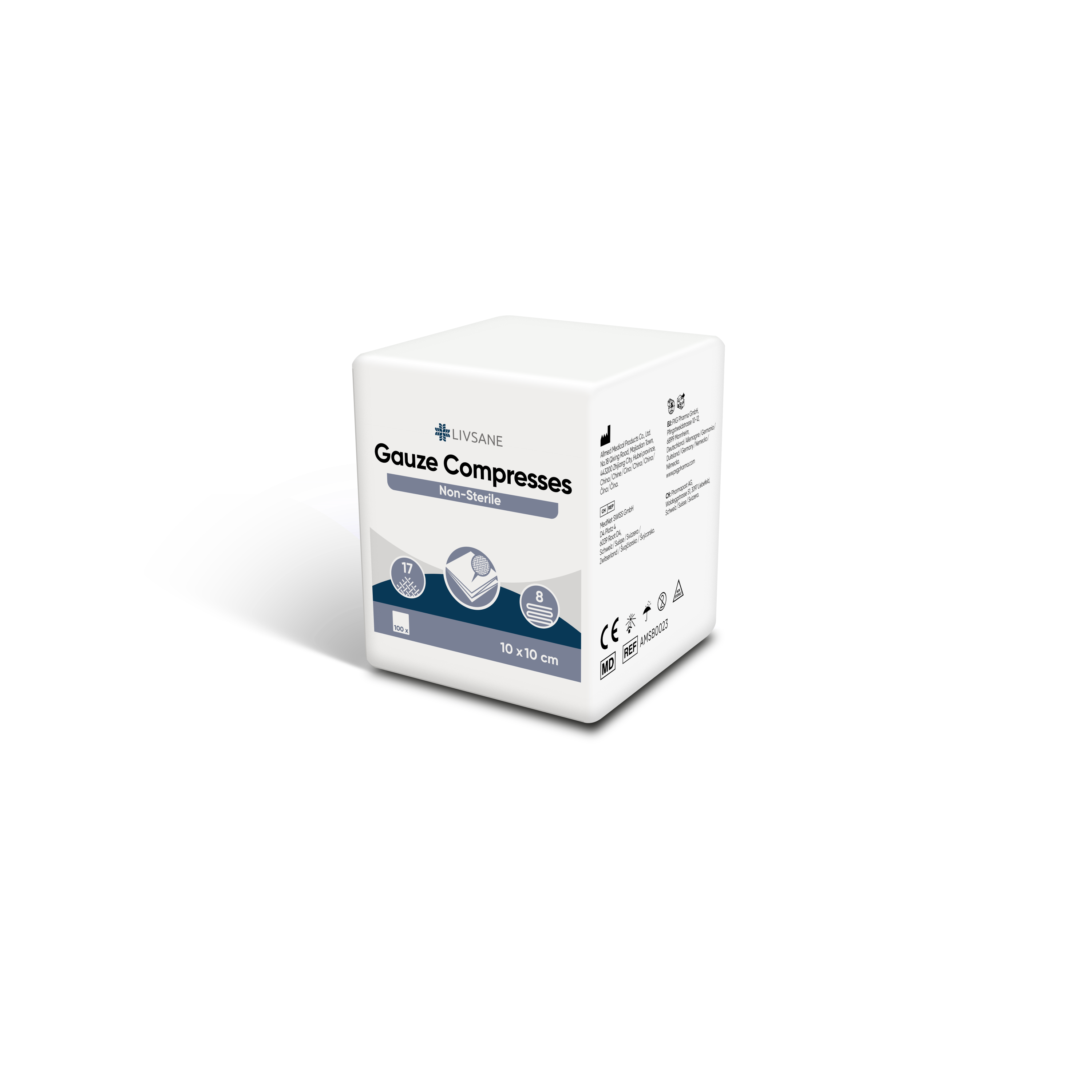 LIVSANE Mullkompresse