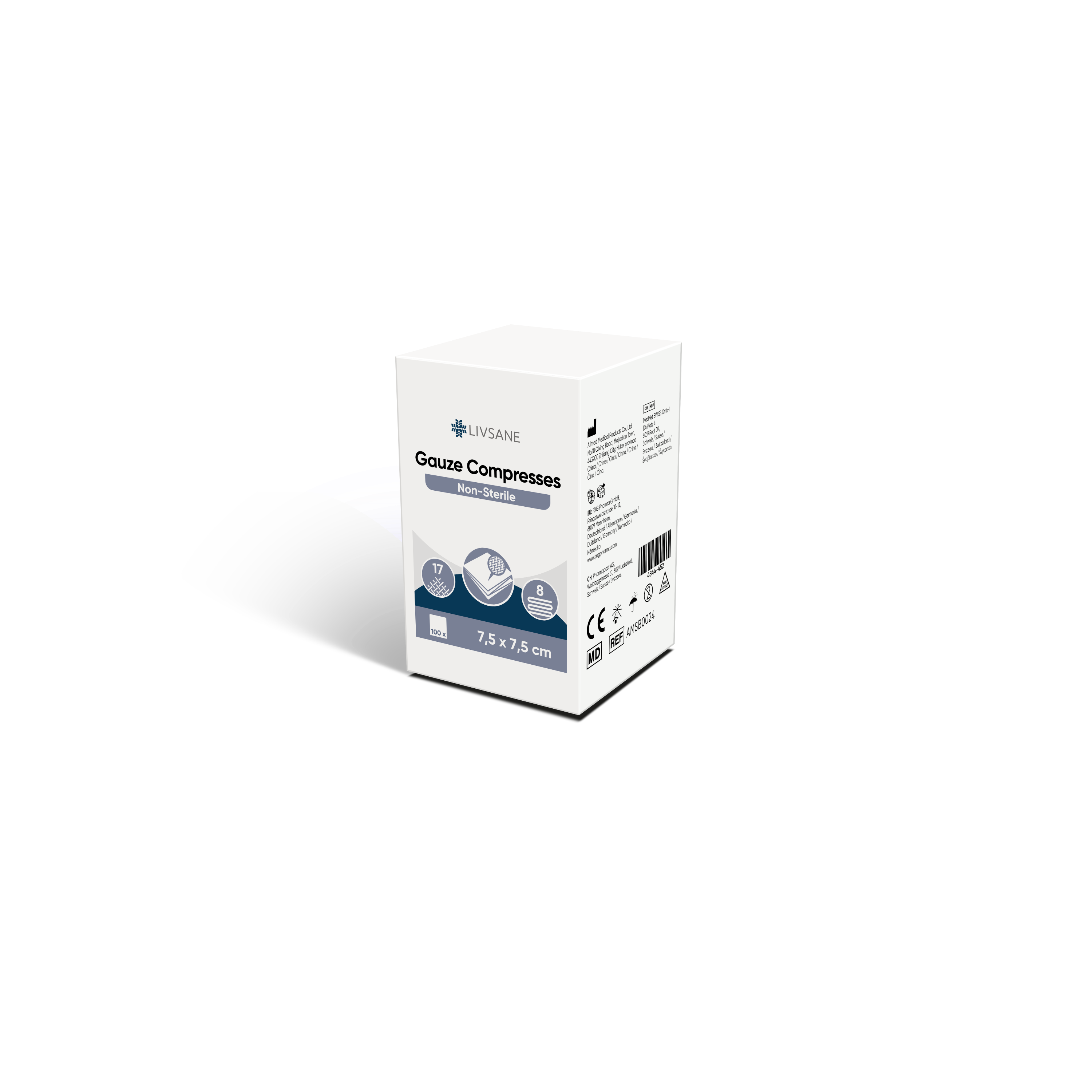 LIVSANE Mullkompresse