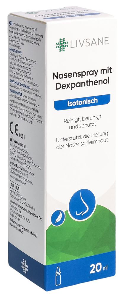 LIVSANE Nasenspray mit Dexpanthenol Spr 20 ml, Hauptbild