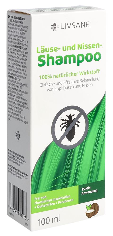 LIVSANE shampoing anti-poux et lentes
