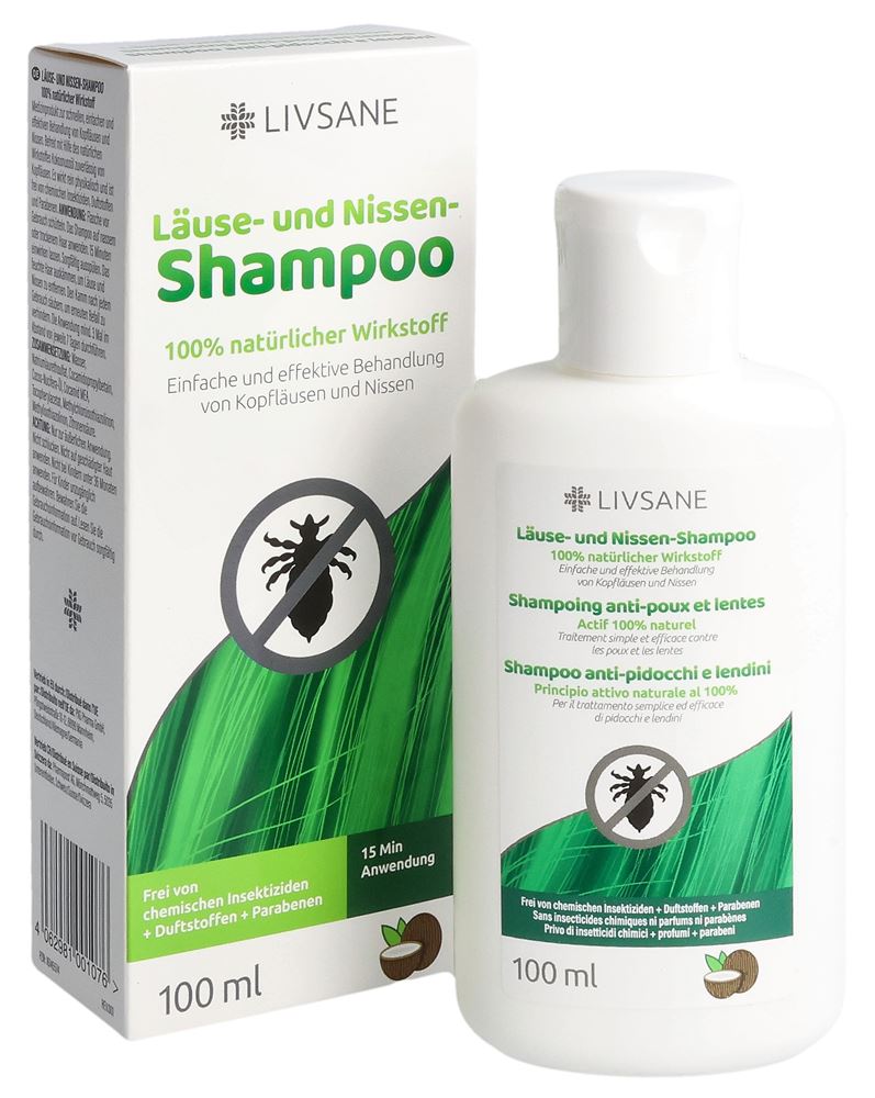 LIVSANE shampoing anti-poux et lentes