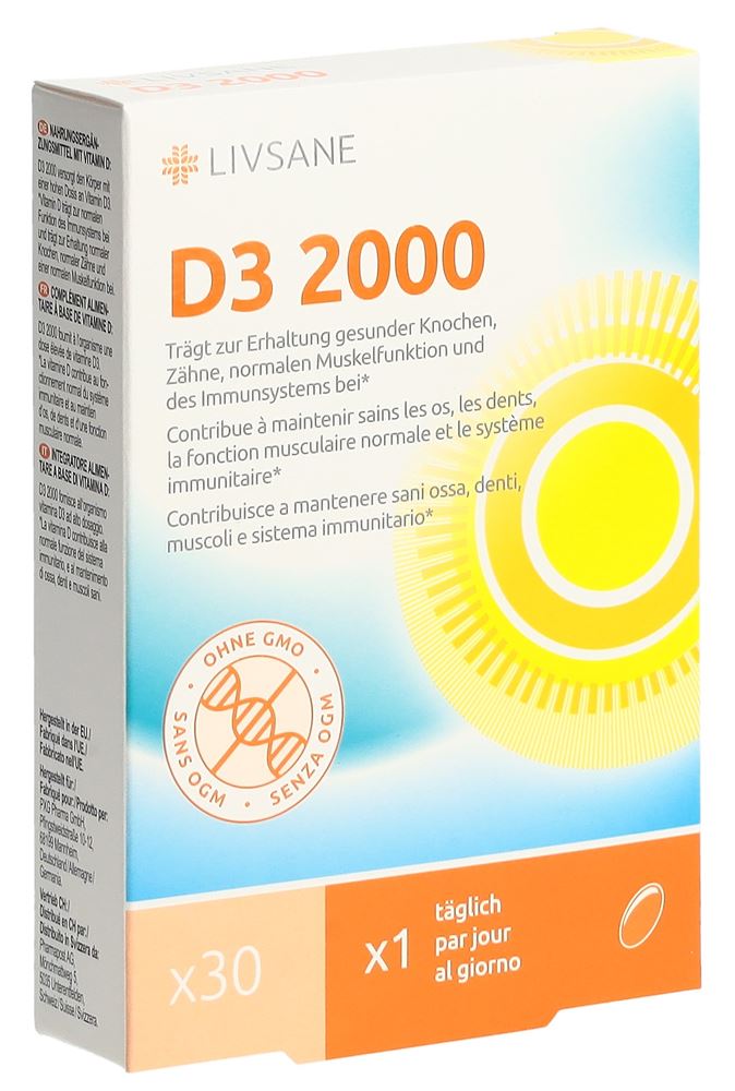 LIVSANE Vitamine D3 2000