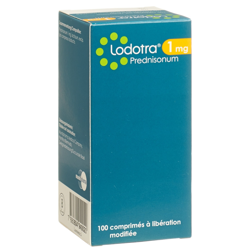 LODOTRA cpr ret 1 mg bte 100 pce, image 2 sur 2