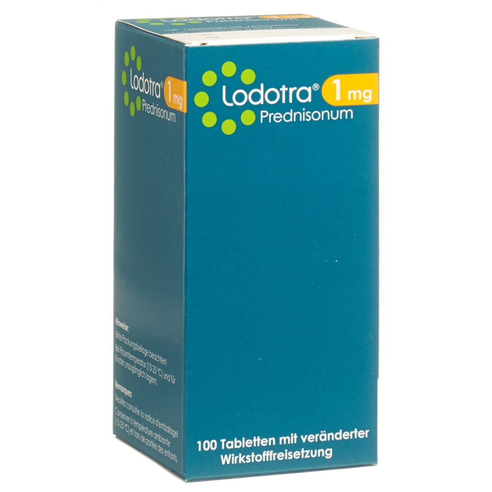 LODOTRA cpr ret 1 mg bte 100 pce, image principale