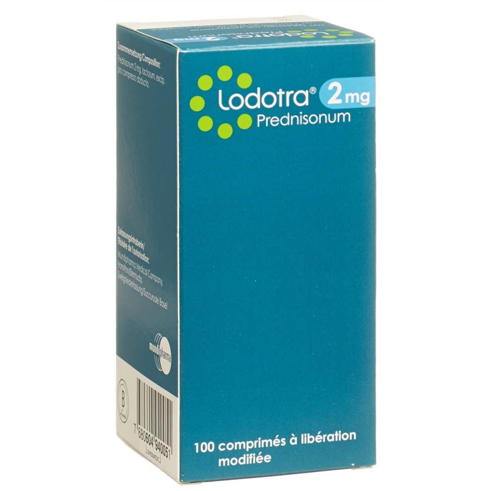 LODOTRA cpr ret 2 mg bte 100 pce, image 2 sur 2