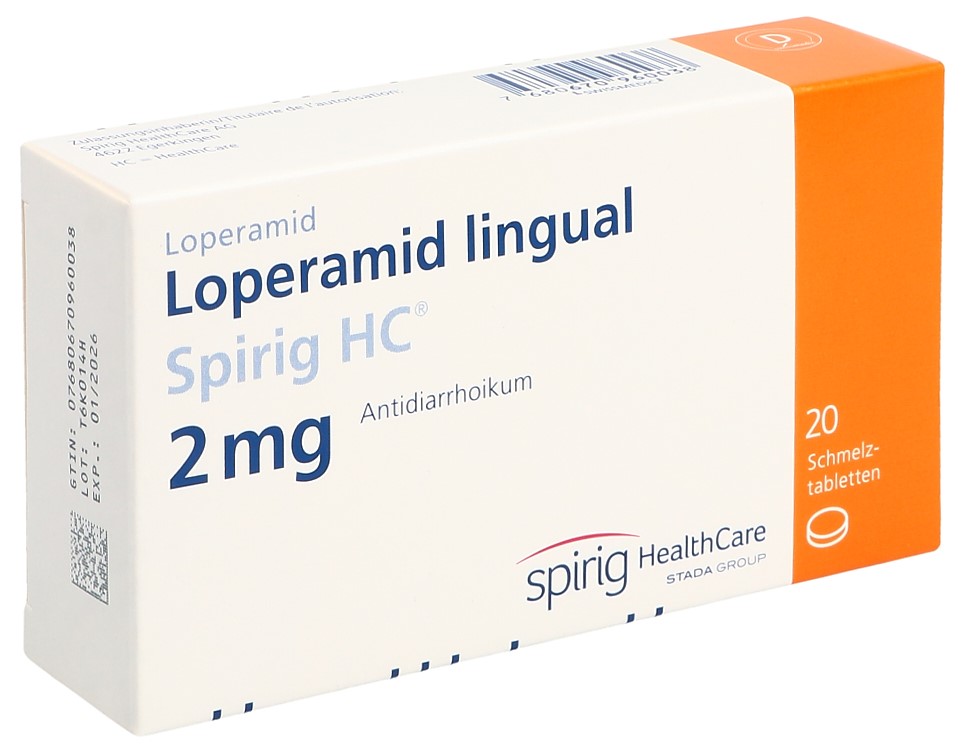 LOPERAMIDE Spirig HC 2 mg, image principale