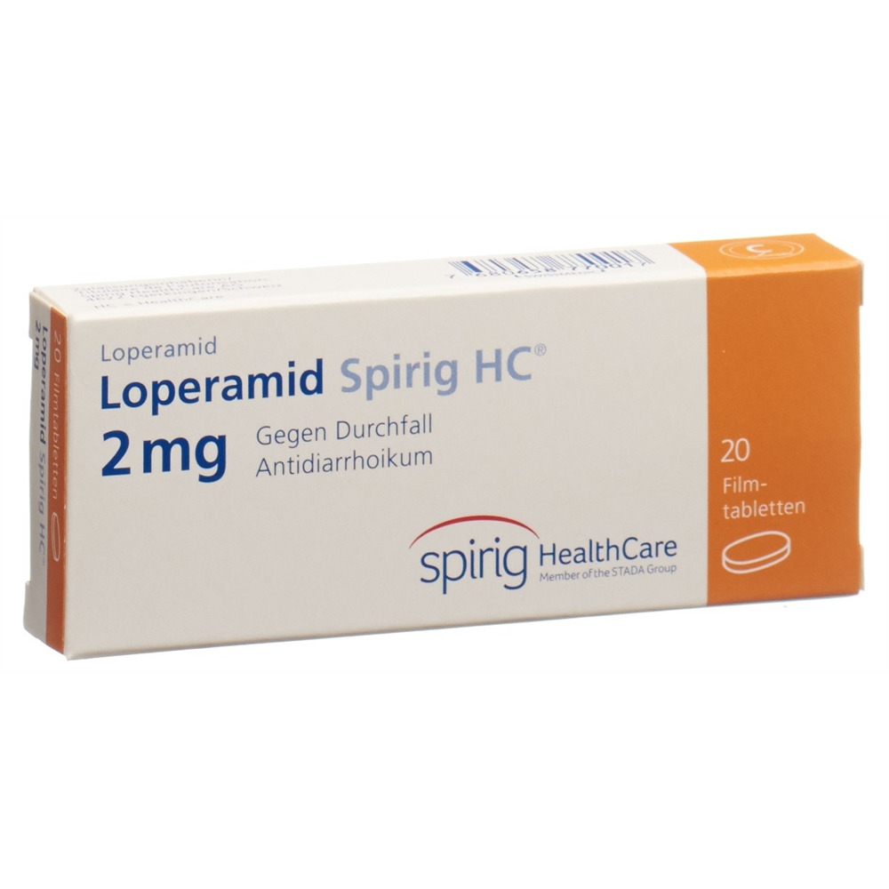 LOPERAMIDE Spirig HC 2 mg, image principale