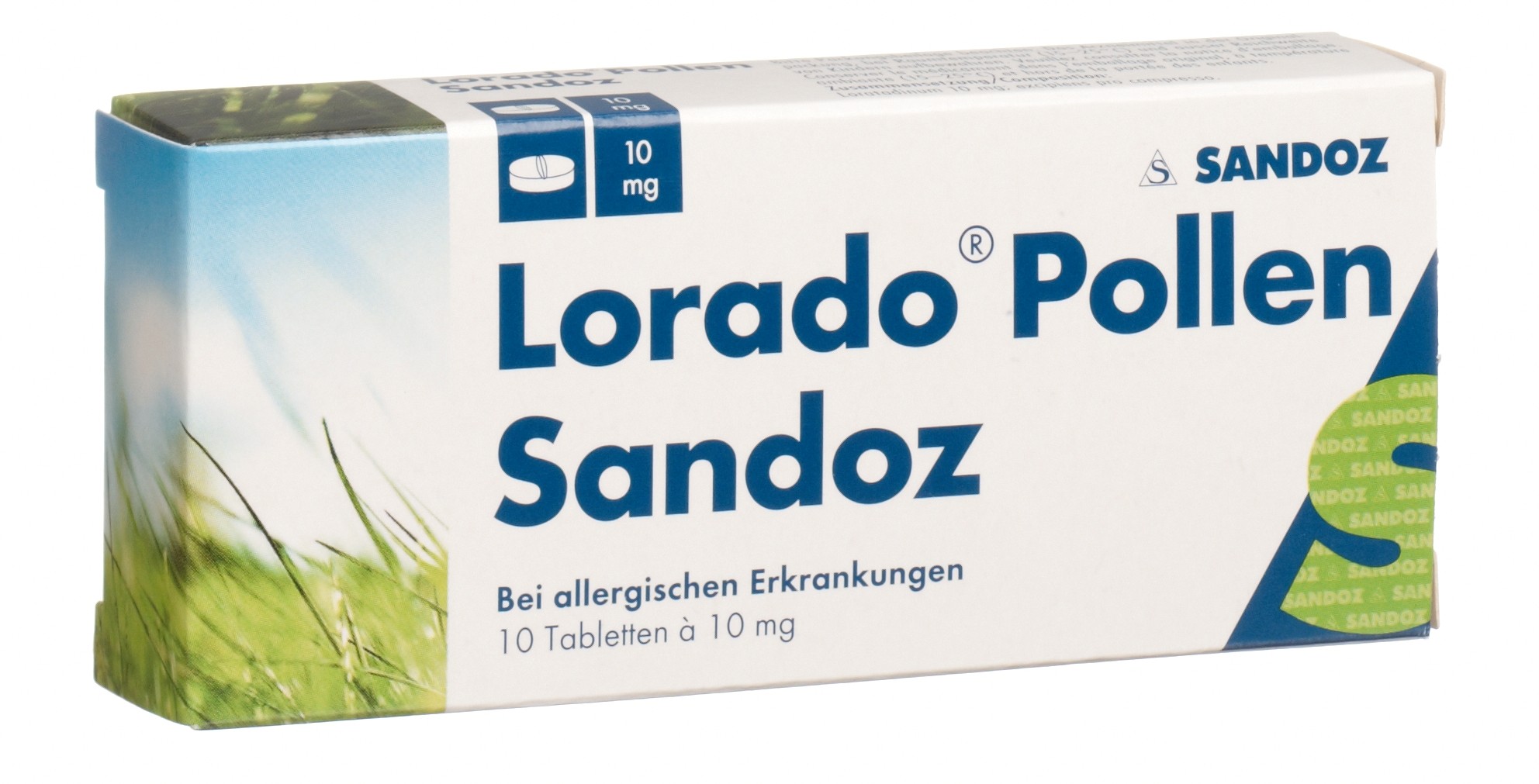 LORADO Pollen Sandoz 10 mg, image principale