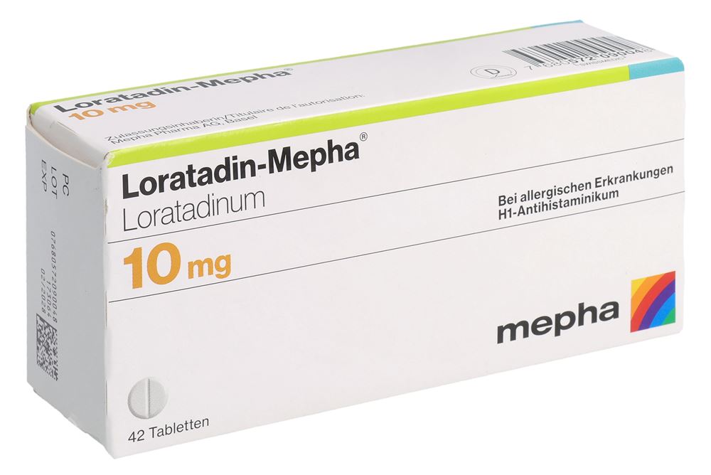 LORATADINE Mepha 10 mg