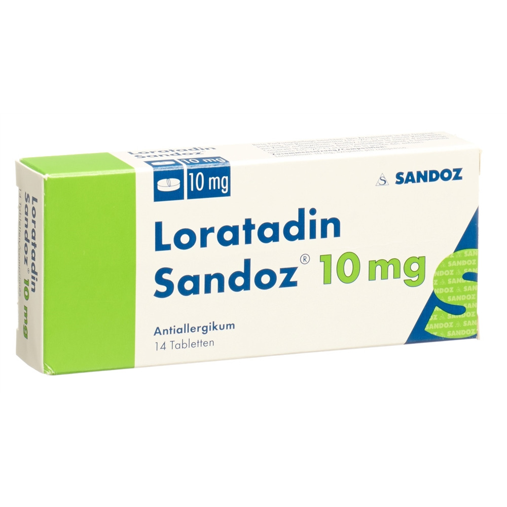 LORATADINE Sandoz 10 mg, image principale