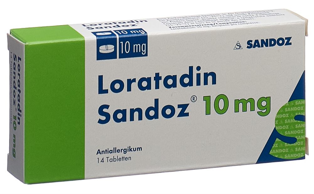 LORATADINE Sandoz 10 mg, image principale
