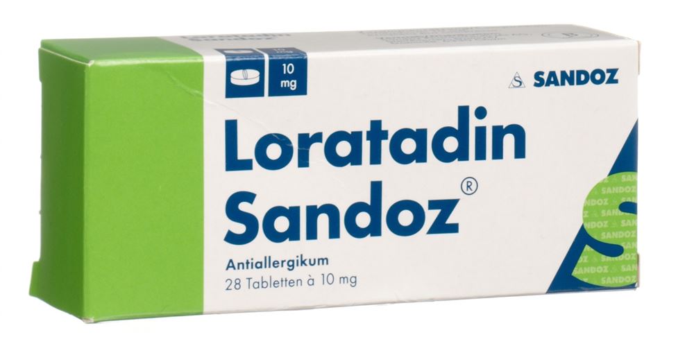 LORATADINE Sandoz 10 mg, image principale