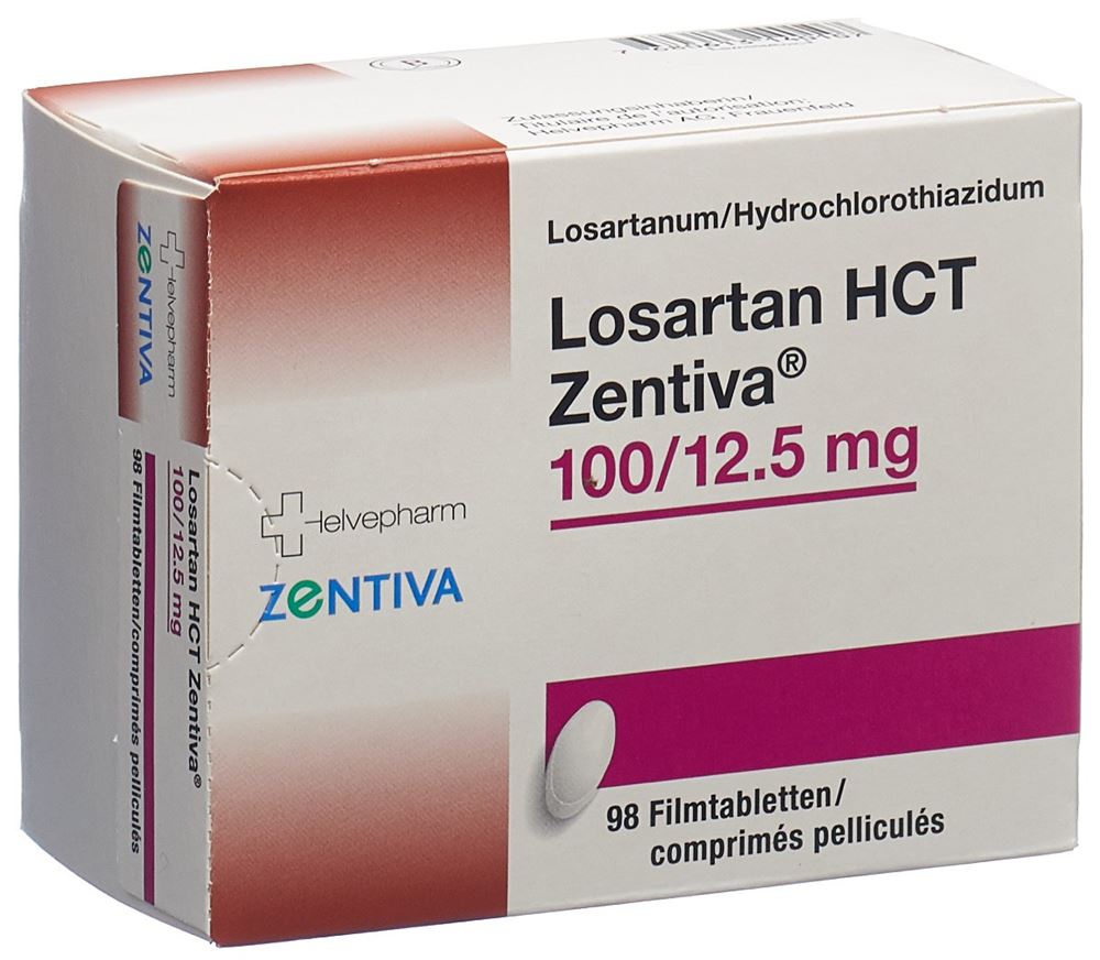 LOSARTAN HCT Zentiva, image principale