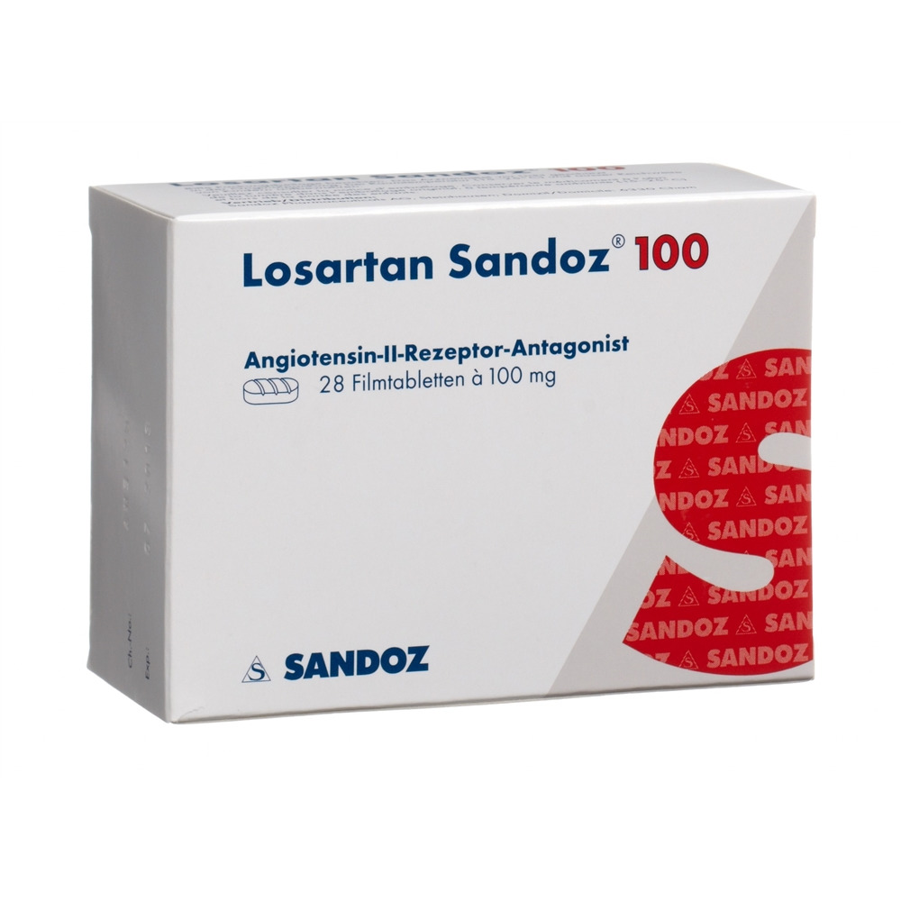 LOSARTAN Sandoz 100 mg, image principale