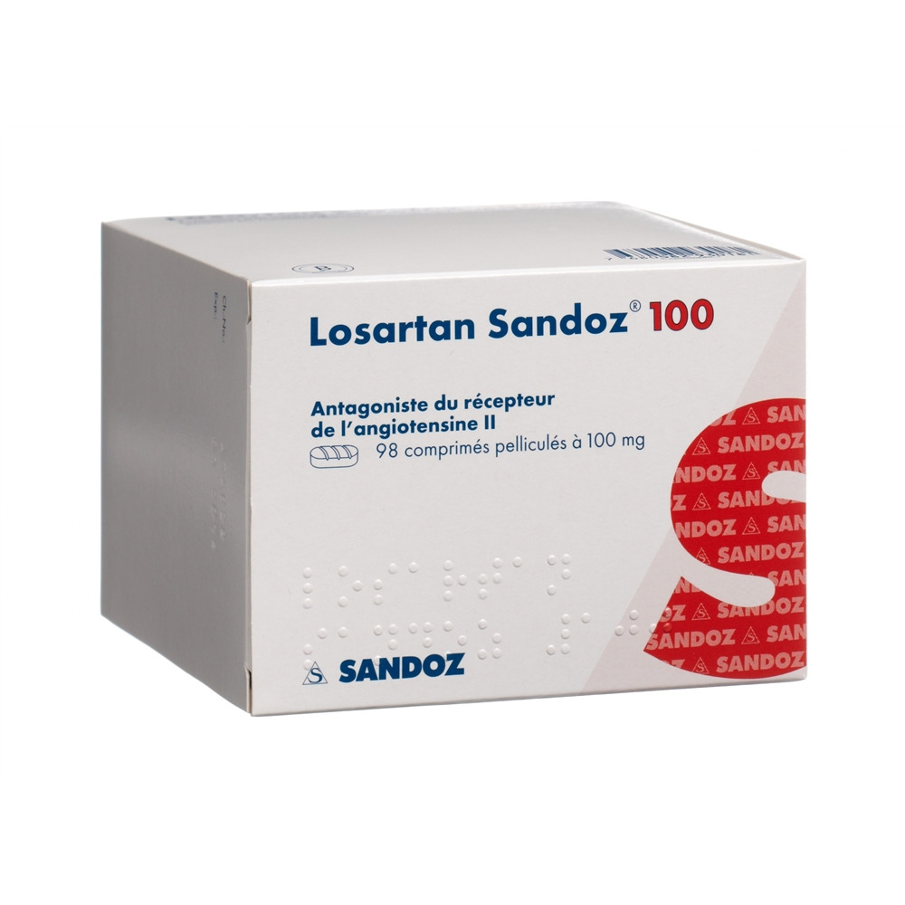 LOSARTAN Sandoz 100 mg, image 2 sur 2