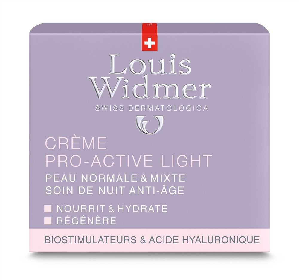 LOUIS WIDMER crème pro active light, image 2 sur 2