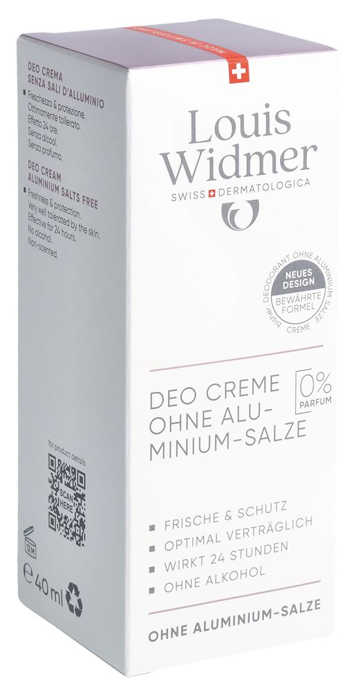 LOUIS WIDMER Deo Creme