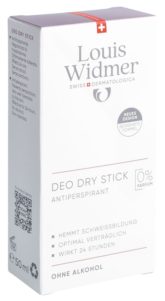 LOUIS WIDMER Deo Dry Stick Antiperspirant